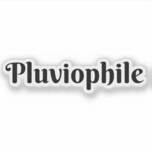 Pluviophile (black)