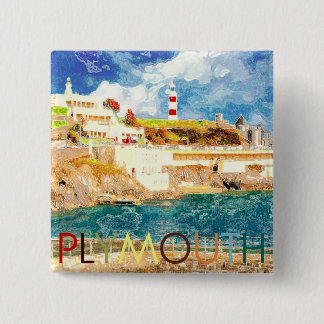 Plymouth 15 Cm Square Badge