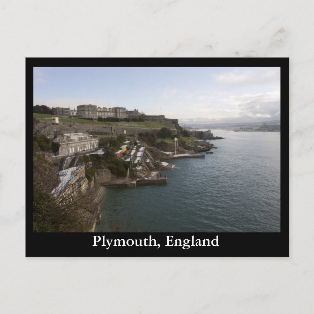Plymouth, England Postcard (Front)