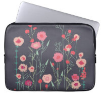 Plymouth Flowers Dark Boho Floral Painting