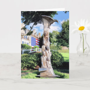 Plymouth Immigrant statue Card