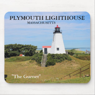 Plymouth Lighthouse, "The Gurnet", MA Mousepad