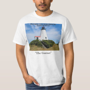 Plymouth Lighthouse, "The Gurnet", MA T-Shirt