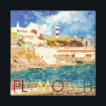 Plymouth Magnet<br><div class="desc">Travel souvenir showcasing an iconic view of Plymouth (Devon),  England,  UK.</div>