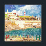 Plymouth Magnet<br><div class="desc">Travel souvenir showcasing an iconic view of Plymouth (Devon),  England,  UK.</div>