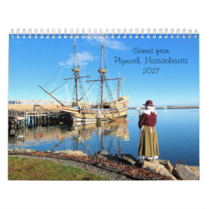 Plymouth Massachusetts Calendar 2027