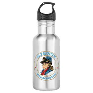 Plymouth Massachusetts Colonial 532 Ml Water Bottle