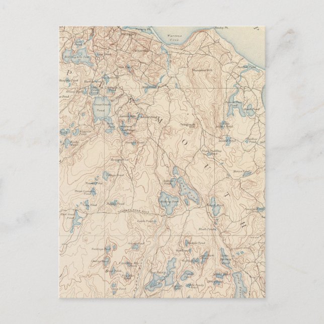 Plymouth, Massachusetts Postcard (Front)