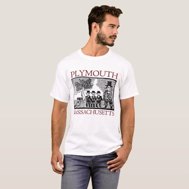 Plymouth Massachusetts Tee (Front Full)