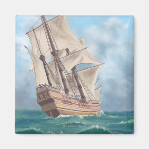 Plymouth, MassachusettsView of the Mayflower Magnet