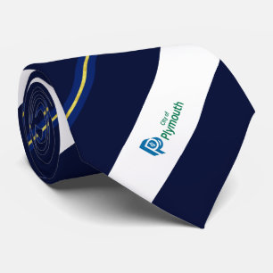 Plymouth (Minnesota) city flag Neck Tie