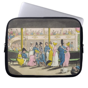 Plymouth Playhouse, plate from 'The Adventures of Laptop Sleeve
