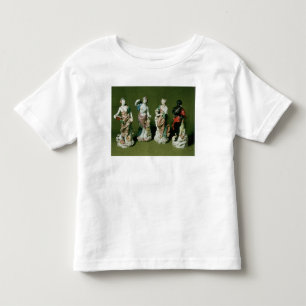 Plymouth porcelain figures of the Four Continents Toddler T-Shirt