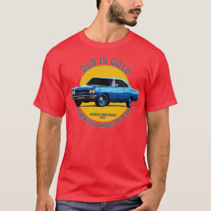 Plymouth Road Runner American Muscle 60s 70s Old i T-Shirt