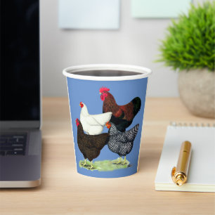 Plymouth Rock Quartet Paper Cups