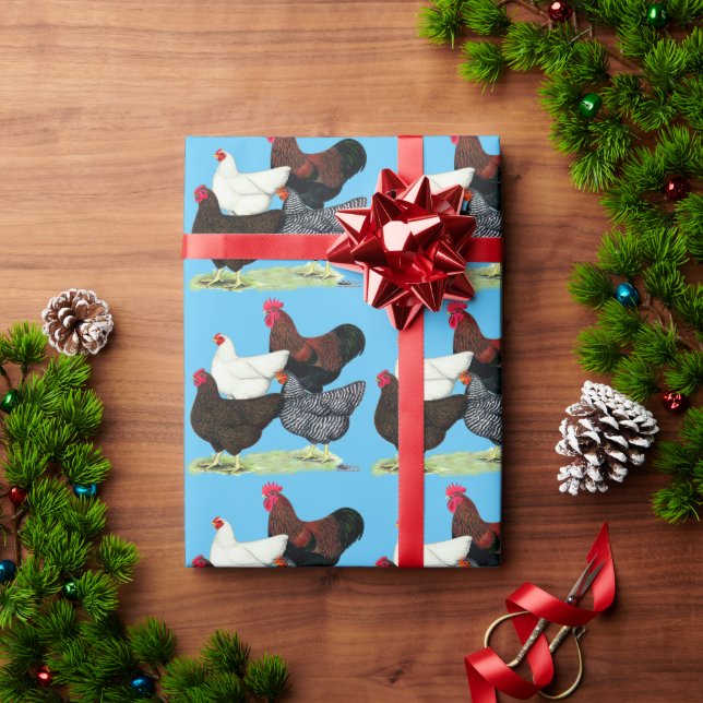 Plymouth Rock Quartet Wrapping Paper (Holiday Gift)