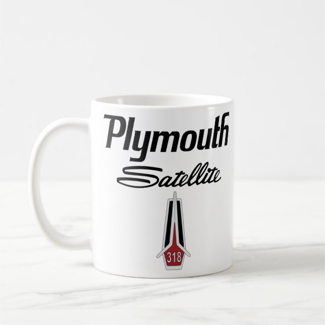 Plymouth Satellite 318 Coffee Mug (Left)