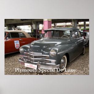 Plymouth Special De Luxe. Built in 1949 Poster