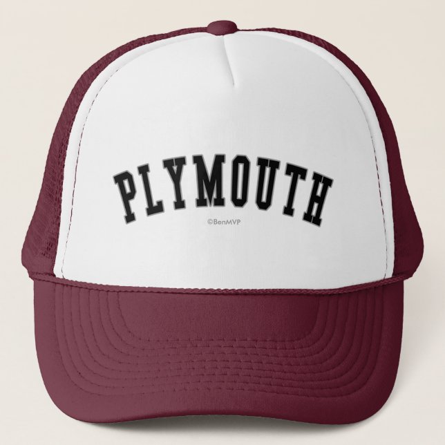Plymouth Trucker Hat (Front)