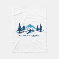 Plymouth Vermont Ski Resort Skiing Skier _1