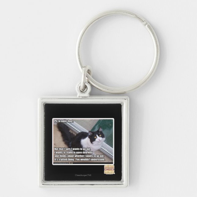 Plz to open door key ring (Front)