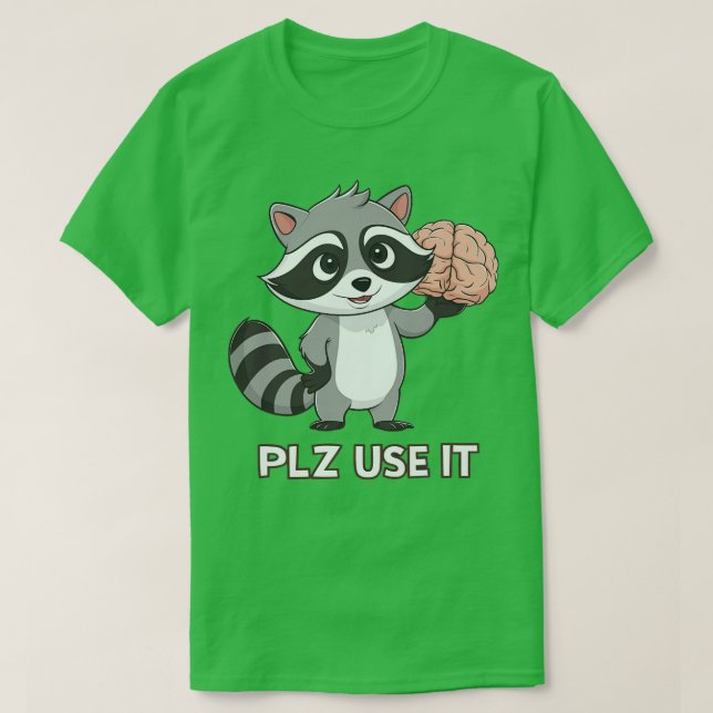 plz use it T-Shirt (Design Front)