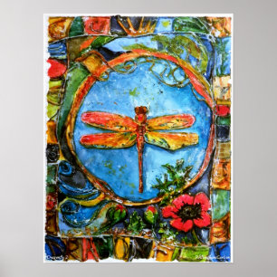 PMACarlson Dragonfly ll Poster