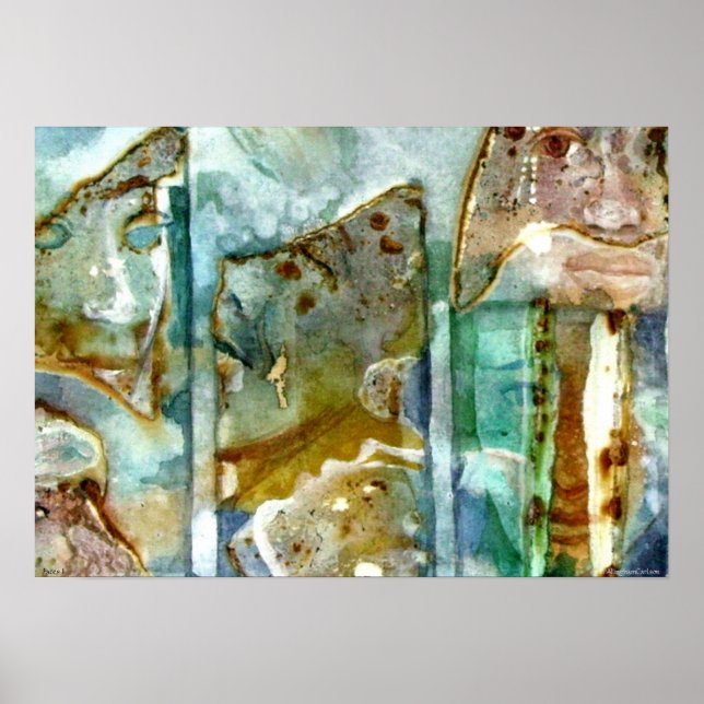 PMACarlson Faces II Poster (Front)