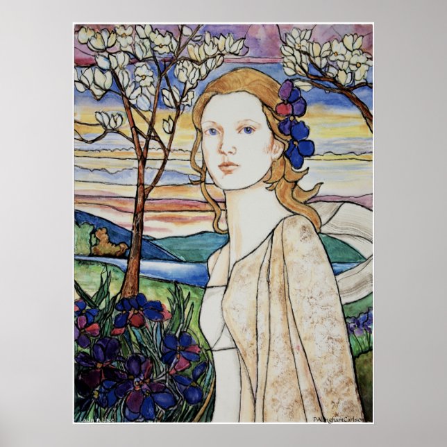 PMACarlson Lady in Lace Poster (Front)