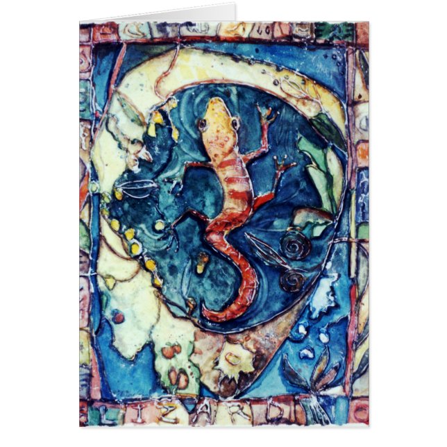 PMACarlson Lizard Card (Front)