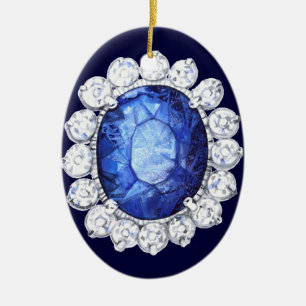 PMACarlson Royal Sapphire Ornament
