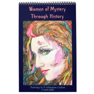 PMACarlson Women of Mystery  Through History Calen Calendar