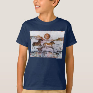 PMACarlsonHorse Petroglyph Kid's t shirt