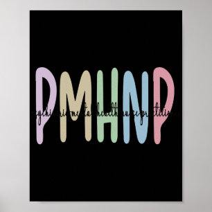 Pmhnp Psychiatric Mental Health Nurse Practitioner Poster