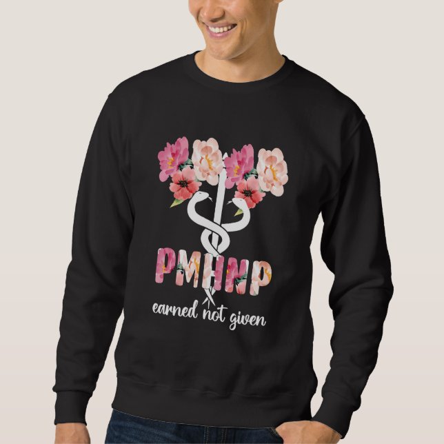 Pmhnp Psychiatric Mental Health Nurse Practitioner Sweatshirt (Front)