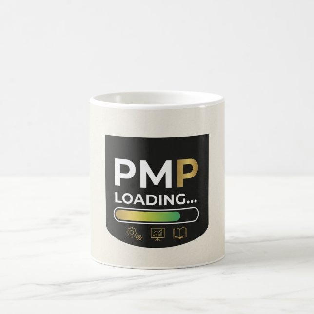 PMP Loading... Coffee Mug (Center)