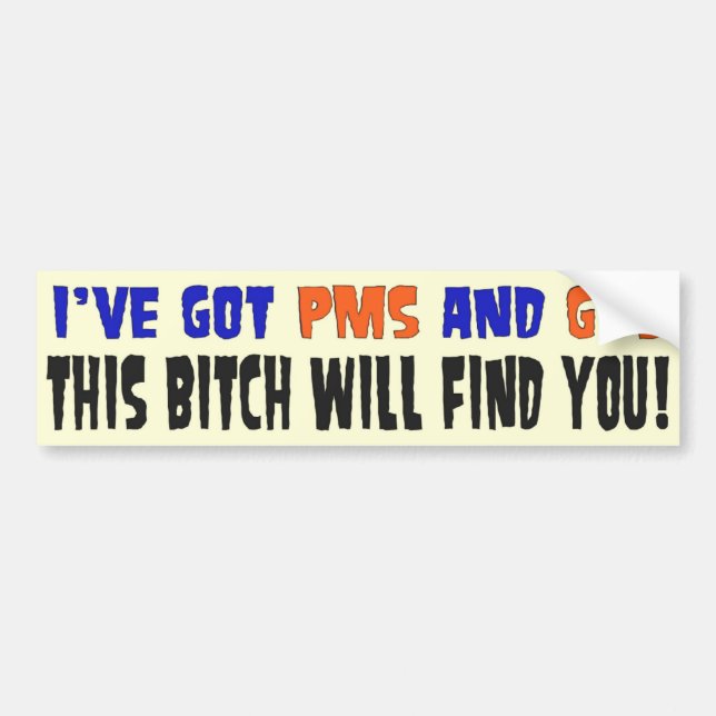 PMS AND GPS BUMPER STICKER (Front)