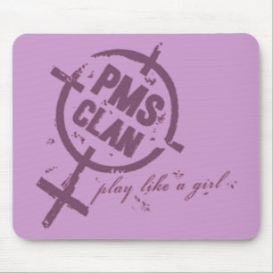 PMS Mousepad- Purple Logo Mouse Pad