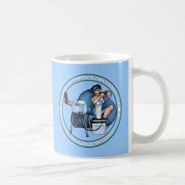 PMS Mug- Pandora's Box Blue 2 Coffee Mug (Right)