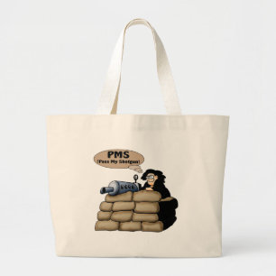 PMS T-shirts and Gifts For Her Large Tote Bag