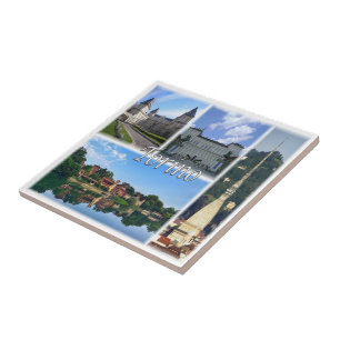 PMT004 TURIN, Mosaic, Piedmont, Italy, Ceramic Tile