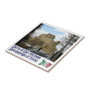 PMT019 TURIN Saint Ambrogio, Italy, Ceramic Tile