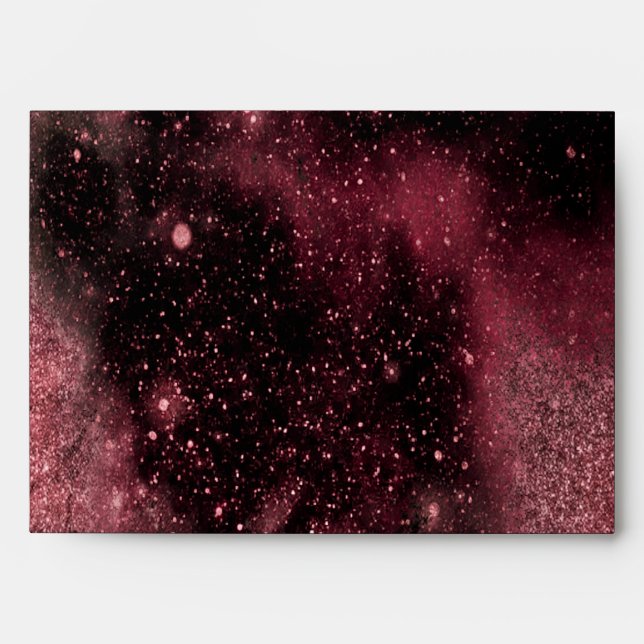 PN 19 Rose Gold Glitter Envelope (Front)