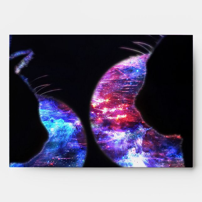 PN 30 Galaxy Cats Envelope (Front)