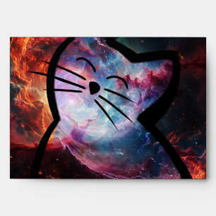 PN 34 Silly Galaxy Cat Envelope