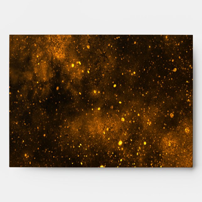 PN 4 Chic Gold Glitter Envelope (Front)