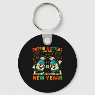 Pn’ Bottles For The New Year Funny Nurse Medical G Key Ring