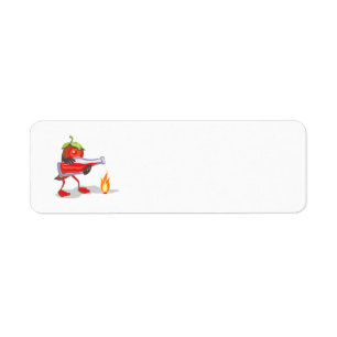 png_CincoDeMayo-015 Mayo mexican mexico chilli ho Return Address Label