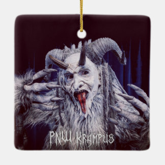 PNW Krampus Ceramic Ornament