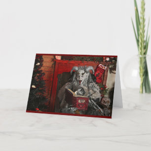 PNW Krampus Folded Holiday Card